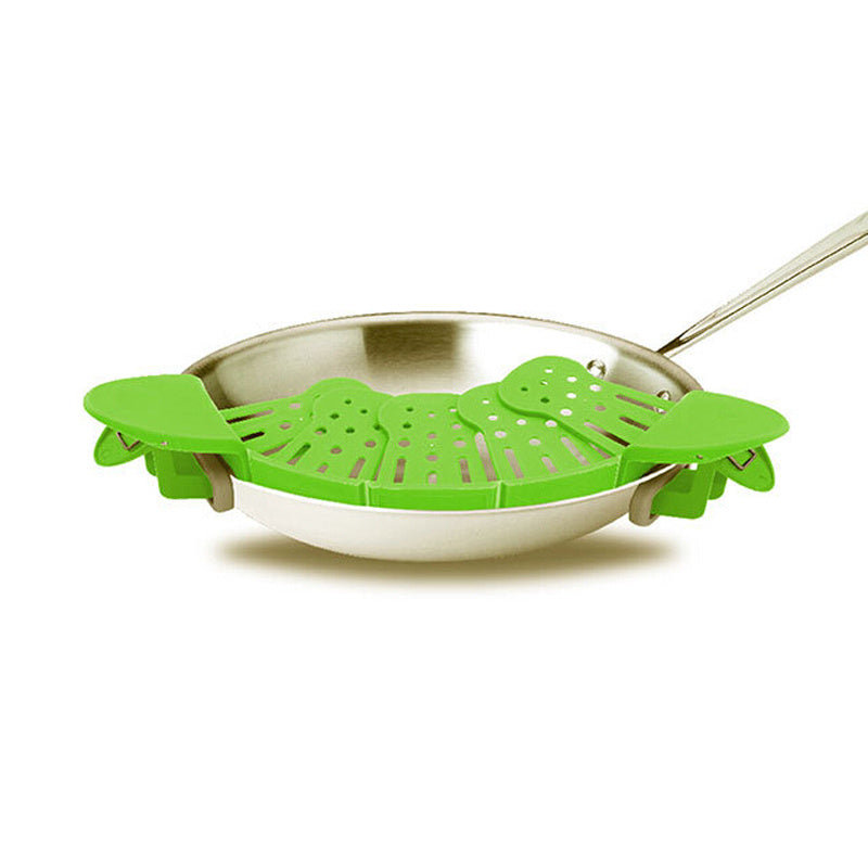 Clip-On Silicone Pan Strainer