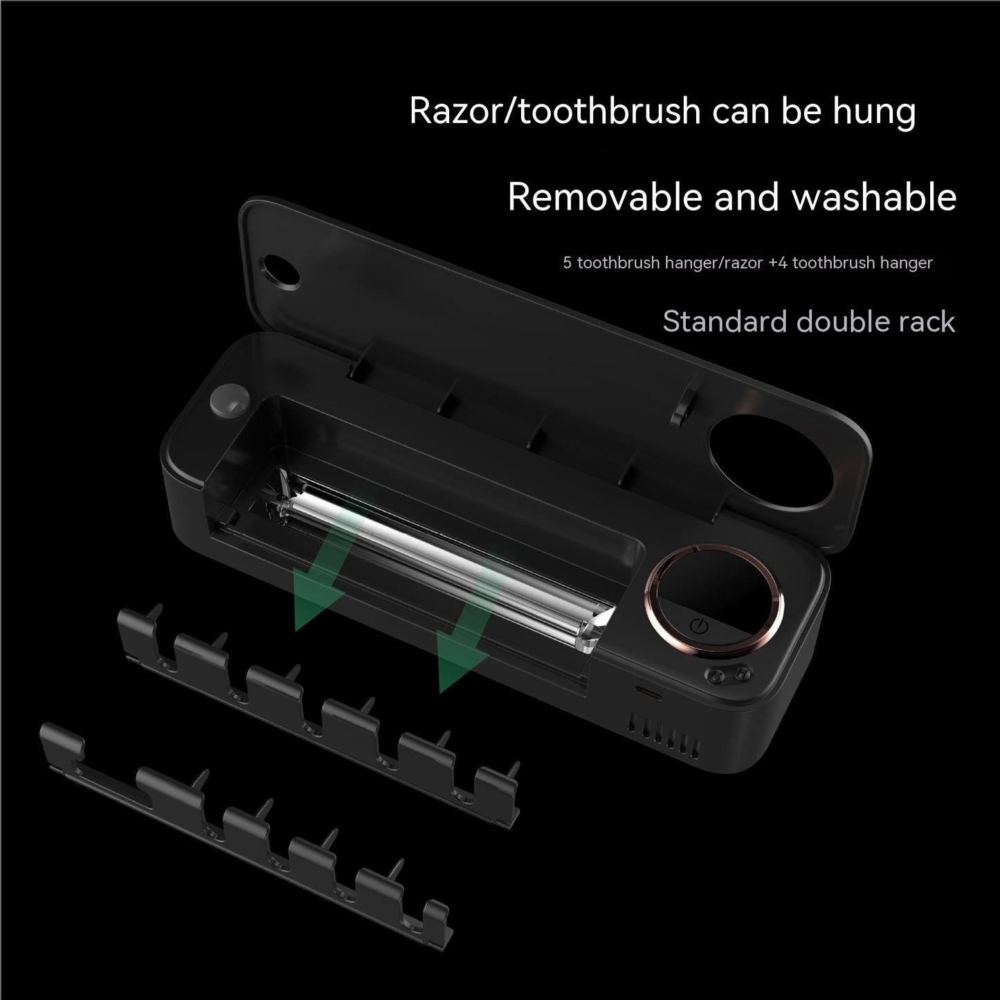 2-in-1 UV Toothbrush Sterilizer