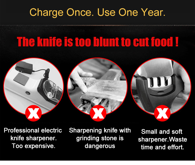 Comparison of electric knife sharpener vs. other sharpening methods
