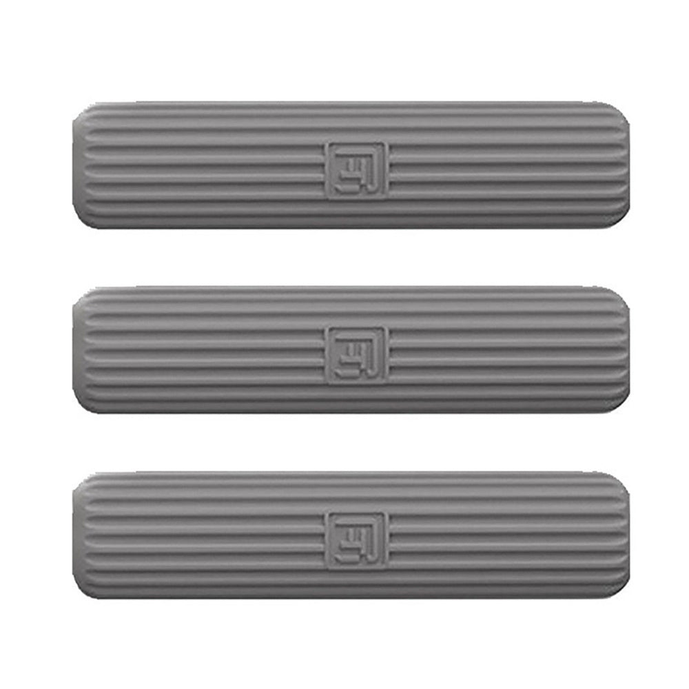 Three replacement sponge pads for mini spray mop shown in a row