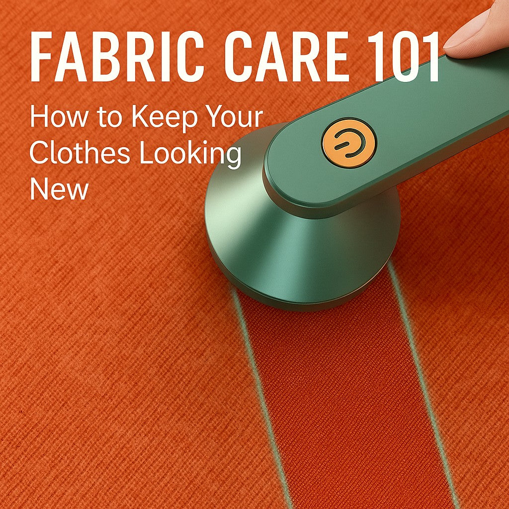 USB Rechargeable Electric Lint Remover restoring fabric surface during cleaning