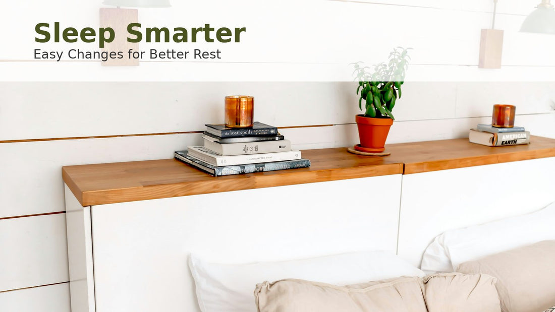 Sleep smarter with easy changes for better rest