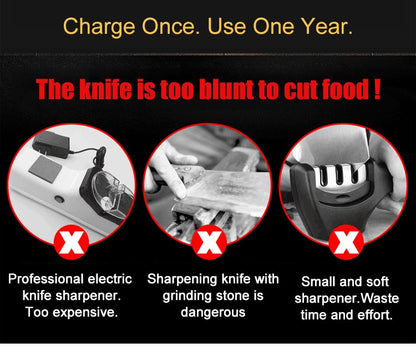 Comparison of electric knife sharpener vs. other sharpening methods