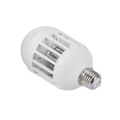 Close-up of Mosquito Killer LED bulb showing design and socket connection