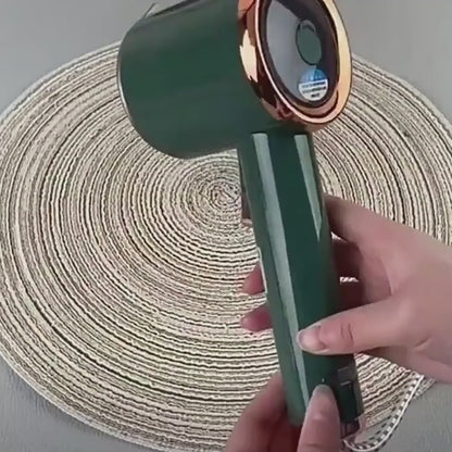 Mini portable handheld garment steamer demonstration – 2-in-1 travel and home ironing solution