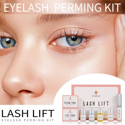 Professional Lash Lift Kit – Eyelash Perming Set for Naturally Lifted Lashes