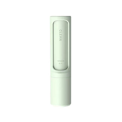 Reusable pet hair remover brush in green color variant
