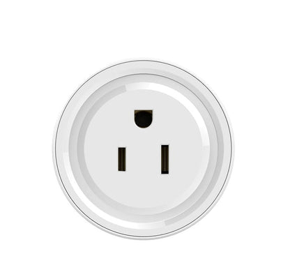 Front view of WiFi Smart Plug with compact circular design