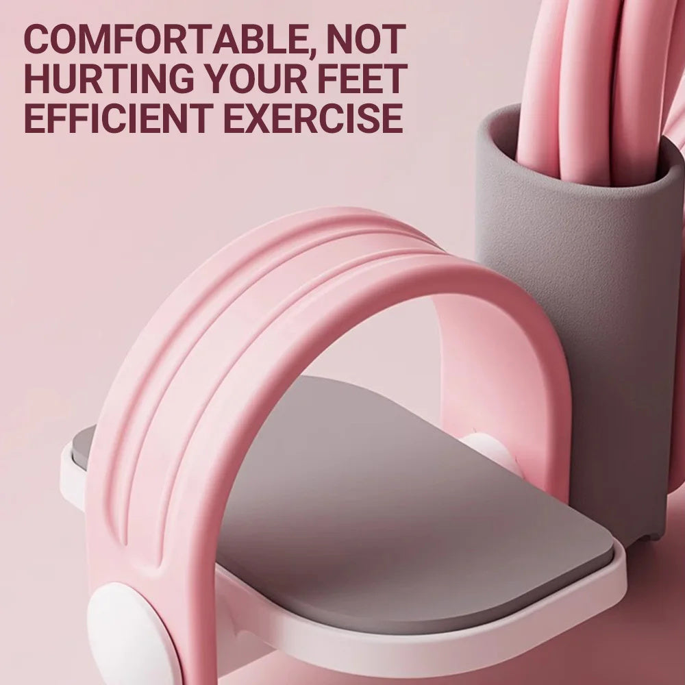 Close-up of the foot support strap on the Yoga Pedal Resistance Band, designed for comfort and secure positioning during exercise.